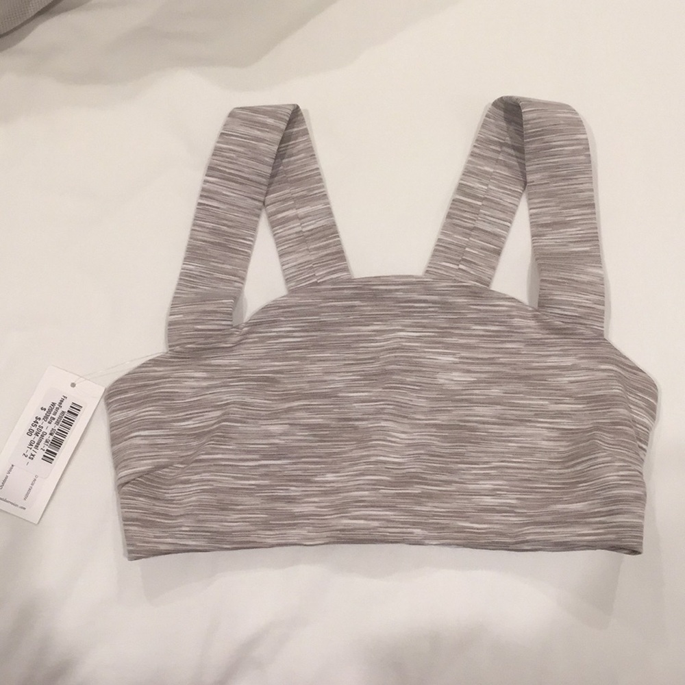 Outdoor Voices freeform bra oatmeal xs